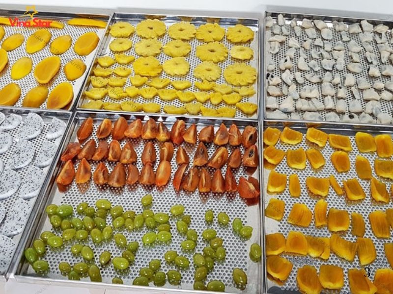 Ưu điểm nổi bật của máy sấy khô thực phẩm